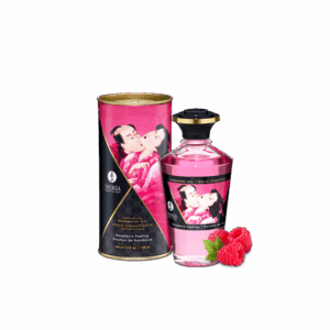 Huile chauffante aphrodisiaque - Framboise 100ml